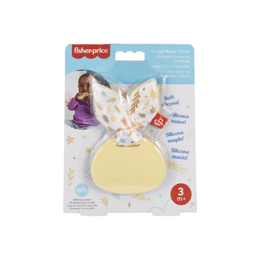 Jucarie bebeluși pentru dentiție în formă de iepuraș, Fisher Price, 0-1 an